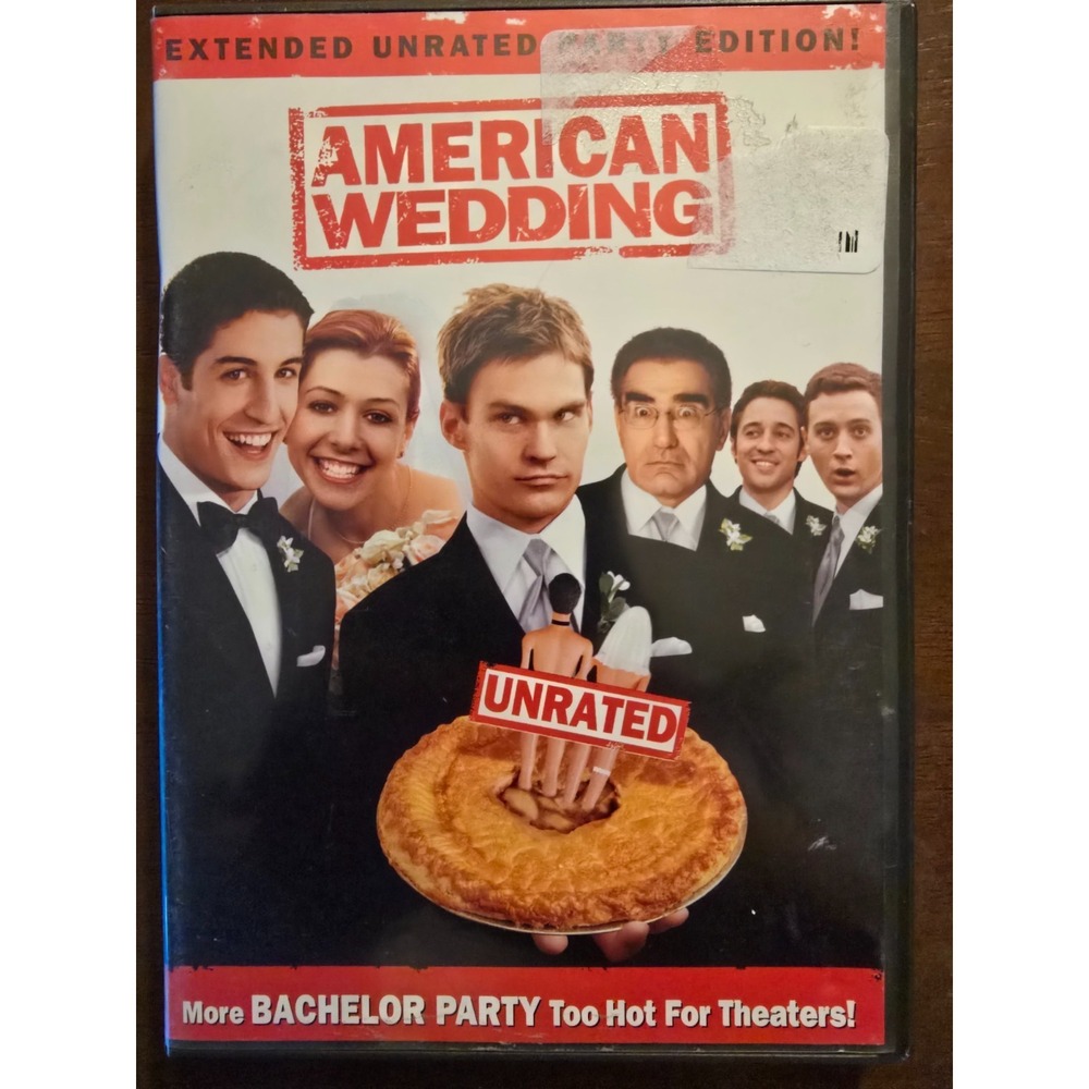 American Wedding (DVD, 2010, WS Extended Party Edition Rated/Unrated) Exc Cond